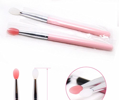 Set de silicona pincel de labios maquillaje cejas Lip Cepillos Cosméticos Pinceles de maquillaje Set Pinceles de Silicona