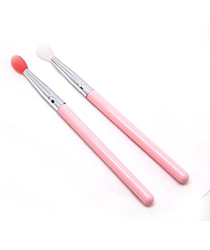 Set de silicona pincel de labios maquillaje cejas Lip Cepillos Cosméticos Pinceles de maquillaje Set Pinceles de Silicona