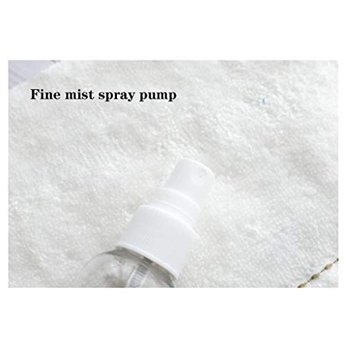 Set de Viaje, embotellado portátil for Botellas de Camping de Vacaciones - Montañismo Work out Spray Flip Bottle Aprobado for Equipaje de Mano (Color : Clear)