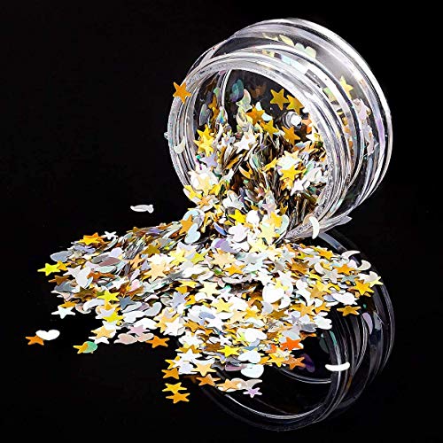 Set Purpurina Fina Festival Glitter Maquillaje Brillos Para Cuerpo Cara Uñas Cabello Ojo, 9 Colores