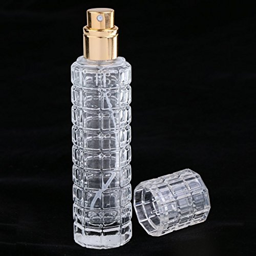 SGerste Mini botella de perfume portátil rellenable atomizador vacío spray grandes regalos para viaje 30 ml hermoso oro