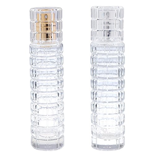 SGerste Mini botella de perfume portátil rellenable atomizador vacío spray grandes regalos para viaje 30 ml hermoso oro