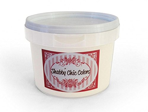 Shabbychiccolors – Chalk Paint (peinture à craie) shabby à très haute couvrance – Blanc soie 03 – 500 ml