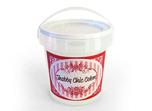 Shabbychiccolors – Peinture à la craie très haute couvrance – Blanc lait 01 – 2,5 litres