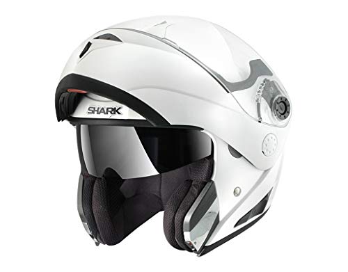 Shark Openline - Casco modular (talla S), color blanco