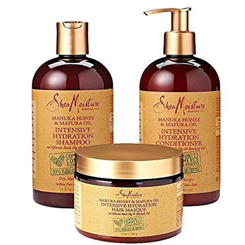 Shea Moisture Manuka Honey & Mafura Oil Intensive Hydration Combination Set