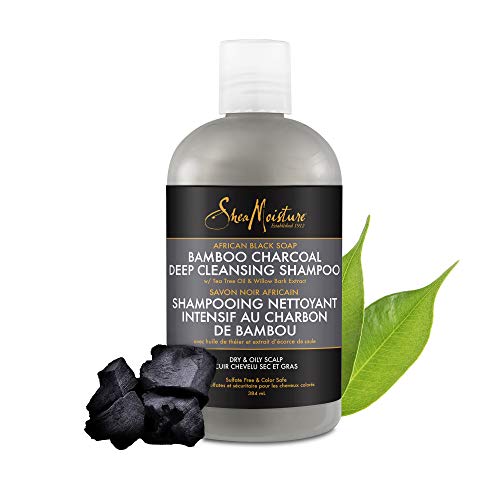 Shea Moisture Shea Moisture African Black Soap Bamboo Charcoal Champãº 384 g