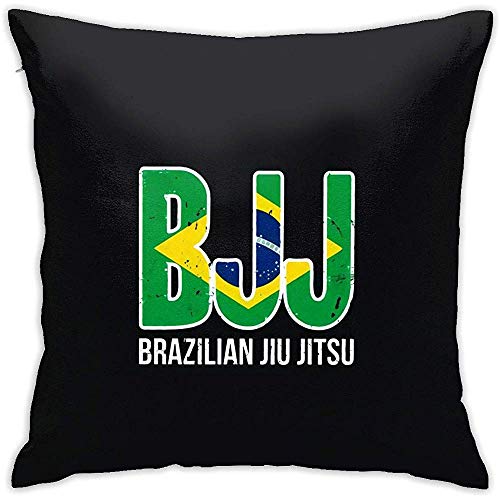 Sherry-shop BJJ Brazilian Jiu Jitsu Decoraciones diarias Sofá Funda de Almohada Fundas de Cojines