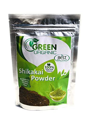 Shikakai Powder Pure Natural Hair Growth | SLS Champú de jabón sin químicos | Deep Cleansing Thickening Shine Conditioner | Itchy Scalp Lice Treatment | Face Mask Body Wash | 100 g