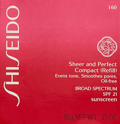 Shiseido - Recambio de Fondo de maquillaje Sheer and Perfect Compact Foundation
