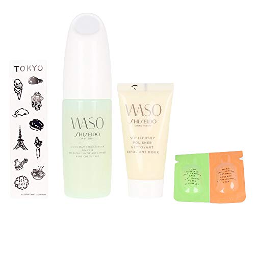 Shiseido Waso Quick Matte Moisturizer Oil - Free Lote 3 Pz, 300 g