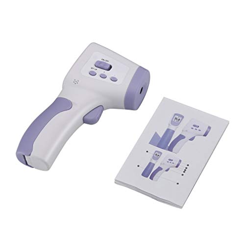 SHNORM Termómetro Digital, Médico Termómetro Infrarrojos Lecturas Instantáneas, Termómetro Frente con Pantalla LCD, Alarma de Fiebre,Conversión ℃ / ℉ para Bebés, Niños, Adultos, Comida