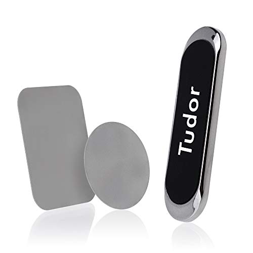 ShopWize Tudor - Soporte magnético para teléfono de coche, potente imán para tablero de instrumentos de salpicadero elegante y fiable (oscuro)