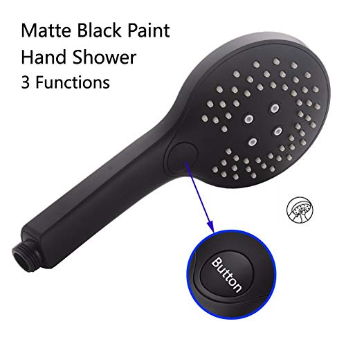 Shower Heads - 5 Inch Sprinkler Handheld Pressurized Home Shower Head Nozzle Sprayer Abs Plastic Powerful Water - Spray Plastic Shower Bronze Speakman Height Brushed Changing High Pulse Fi