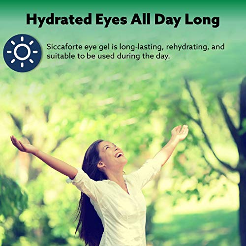 Siccaforte | Lágrimas Artificiales con Carbómero | Suaves, Hidratantes y Reparadoras | Ayudan con los Ojos Irritados | Alivio a Largo Plazo