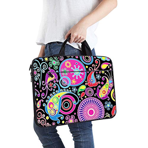 Sidorenko Bolsa para portátil de 17-17,3 Pulgadas | Bolso de Hombro para portátil: Bolso de Hombro Elegante De Diseño - Ordenador - Portáti - Shape A1612