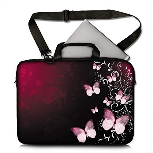 Sidorenko Bolsa para portátil de 17-17,3 Pulgadas | Bolso de Hombro para portátil: Bolso de Hombro Elegante De Diseño - Ordenador – Portátil