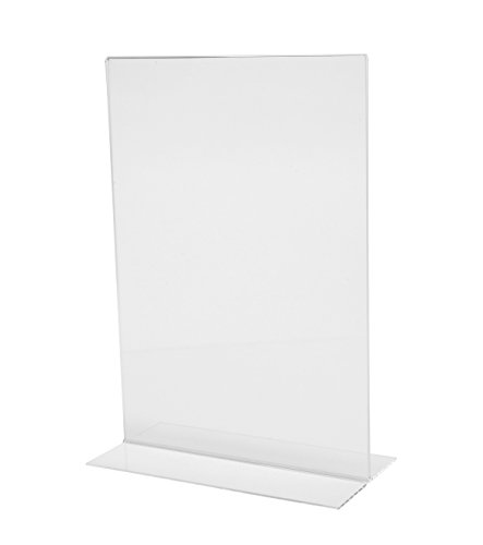 Sigel TA220 Soporte de Sobremesa, Recto, Acrilico, para A4, 1 Unidad, Transparente