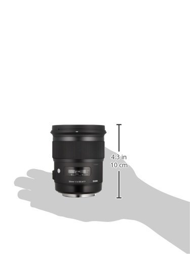 Sigma 50 mm DG HSM - Objetivo para Canon (50 mm, f/1.4), Color Negro