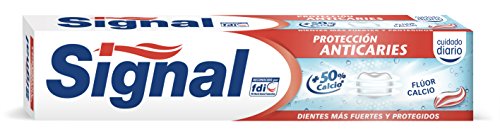Signal - Pasta de dientes Protección Anticaries - Flúor Calcio - 75 ml (8678590)