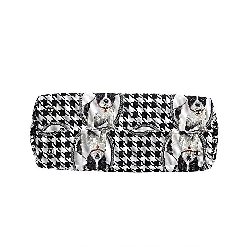 Signare Tapiz Mochila Bandolera Bolsos pequeños para Mujer con diseños de Perro (Bulldog francés)