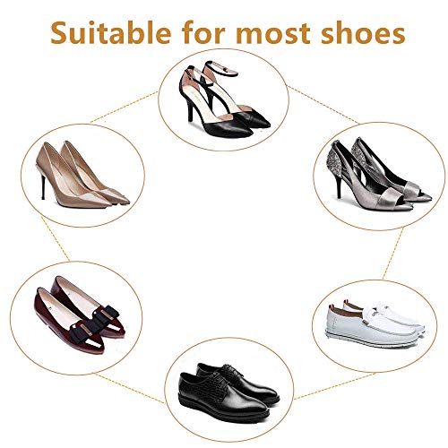 siismi 16 piezas Almohadillas de tacón alto, inserciones de forros para talones, almohadillas antideslizantes para zapatos