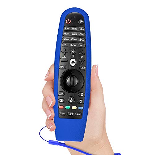 SIKAI CASE Funda Compatible con LG AN-MR18BA Mando a Distancia Protectora de Silicona Antichoque Resistente a Golpes para AN-MR600 AN-MR650 AN-MR650A AN-MR19BA AN-MR20GA Azul