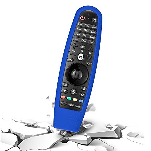 SIKAI CASE Funda Compatible con LG AN-MR18BA Mando a Distancia Protectora de Silicona Antichoque Resistente a Golpes para AN-MR600 AN-MR650 AN-MR650A AN-MR19BA AN-MR20GA Azul