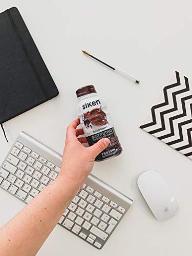 SIKEN Sustitutivo "Ready to Go" - Batido sabor cacao, Listo para tomar, Botella 325 ml.