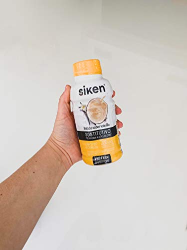SIKEN Sustitutivo"Ready to Go" - Batido sabor vainilla, Listo para tomar, Botella 325 ml.