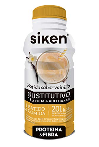 SIKEN Sustitutivo"Ready to Go" - Batido sabor vainilla, Listo para tomar, Botella 325 ml.
