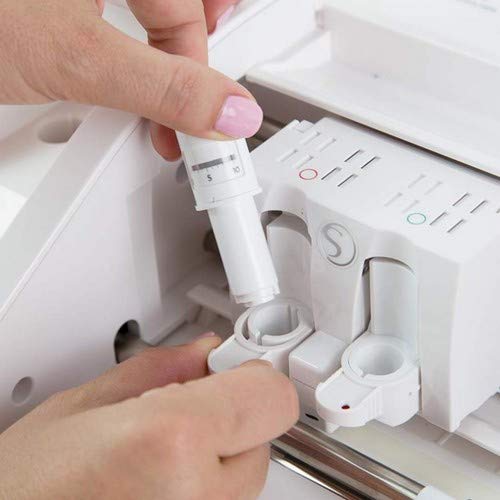 Silhouettes AutoCuchilla, Color Blanco, 15,7 x 6,3 x 1,8 cm