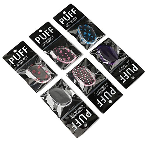 Silicona Maquillaje cosmético Puff Esponja silicona maquillaje Silicone Blender Esponja de Maquillaje de Silicona Original higiénico Silicone makeup Sponge Flor rosa cuadrada 1 PC