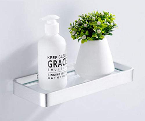 Silver 450mm pace aluminum bathroom shelf shower shampoo soap cosmetics rack bathroom accessories storage shelf rack