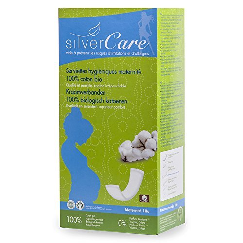 SilverCare - Compresas de maternidad, caja con 10 unidades