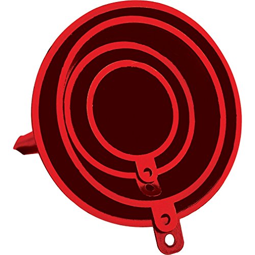 Silverline 282421 - Juego de 4 embudos (50, 75, 100 y 120 mm)