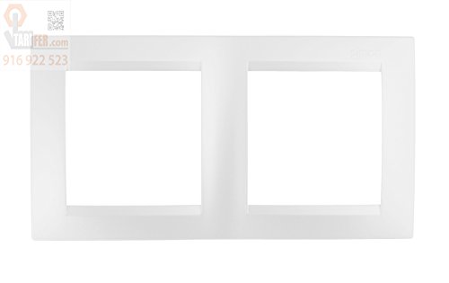Simon M256209 Marco 2 elementos serie 15 blanco