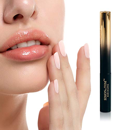 Simon & Tom - Gloss Labios brillantes, Volumen instantáneo, Brillo ultra brillante, Hidratación de larga duración, Aroma de CANELA, 3ml