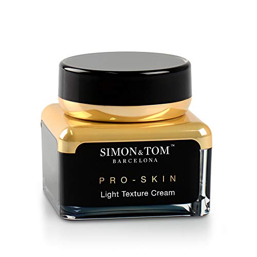 Simon & Tom PRO SKIN - ANTI-AGEING CREMA FACIAL - Ligera Anti-edad, anti-arrugas, Rejuvenece e hidratala piel, Efecto Botox, con Vitamina E, 50ml