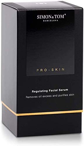Simon & Tom PRO SKIN - HYDRATATION SERUM FACIAL - Regulador y Reparador, Previene el Acné y el exceso de grasa, con Aceite Natural de Árbol de Té, Acabado mate, Anti-inflamatorio, 30ml
