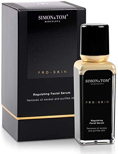 Simon & Tom PRO SKIN - HYDRATATION SERUM FACIAL - Regulador y Reparador, Previene el Acné y el exceso de grasa, con Aceite Natural de Árbol de Té, Acabado mate, Anti-inflamatorio, 30ml