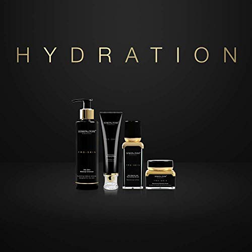 Simon & Tom PRO SKIN - HYDRATION CREMA FACIAL - Crema facial Hidratante y Nutritiva, con Ácido Hialurónico, Reafirma y suaviza la piel, fórmula fresca y ligera para pieles normales y mixtas, 50ml