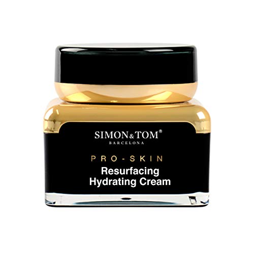 Simon & Tom PRO SKIN - HYDRATION CREMA FACIAL - Crema facial Hidratante y Nutritiva, con Ácido Hialurónico, Reafirma y suaviza la piel, fórmula fresca y ligera para pieles normales y mixtas, 50ml