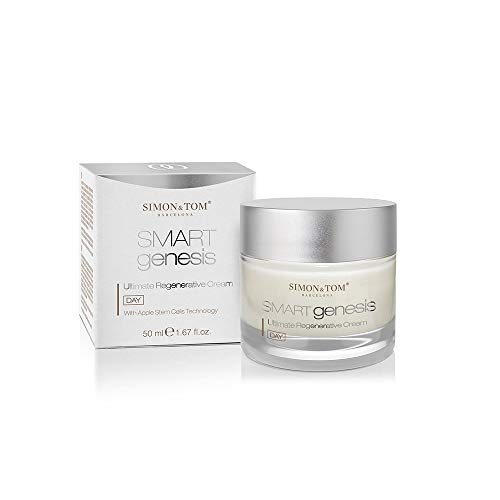 Simon & Tom - SMART GENESIS - Crema de Día para Pieles Maduras, Eliminas las Manchas de la piel, Hidratante & Efecto Rejuvenecedor, Vegano, 50ML