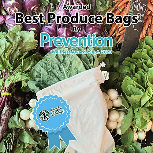 Simple Ecology Organic Cotton Muslin Produce Bag - X-Large by Simple Ecology