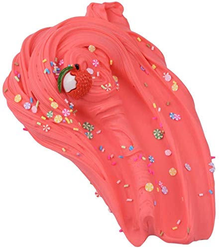 SIMUER Paquete de 3 Paquetes de Manteca de Limo y encantos, Limo de Nube perfumada, Limo de Fruta de Lichi, Limo de piruleta, Limo de Caramelo Azul y Limo de Helado Blanco