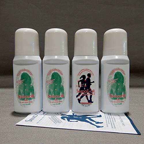 Sindólor Gel. Promoción, 3 Sindólor + 1 Sindólor Sport Forte. Alivio Inmediato