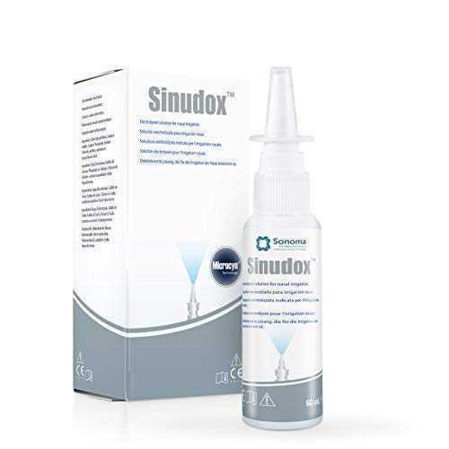 Sinudox - Aerosol Nasal para el cuidado nasal - Contra la congestión nasal y la sinusitis, reduce el dolor.