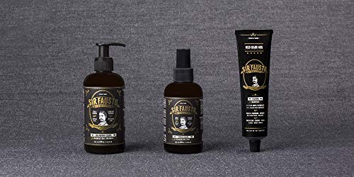 Sir Fausto Champú Anti Caspa Tratamiento Magistral 250ml, Contiene Extracto de Cebolla Colorada, Romero, Abedul, Alatea.