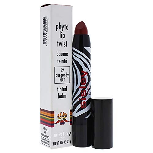 Sisley phyto lip twist - # 22 burgundy mat 2,5, g/0,0, 8oz.